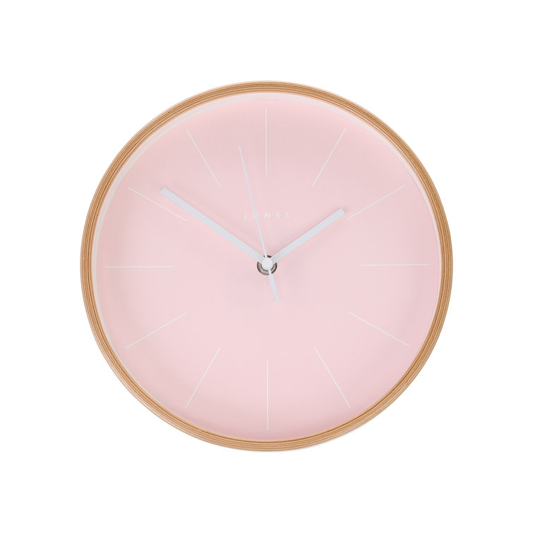 Jones Clocks Jones 25cm Wall Clock & Reviews Wayfair.co.uk